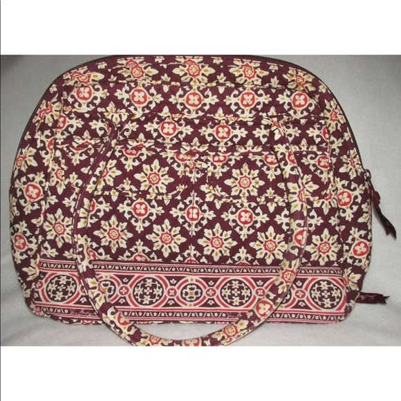 Vera Bradley-Original Bowler Bag-Medallion Pattern - Picture 1 of 8